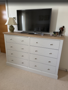 bespoke painted chest of drawers