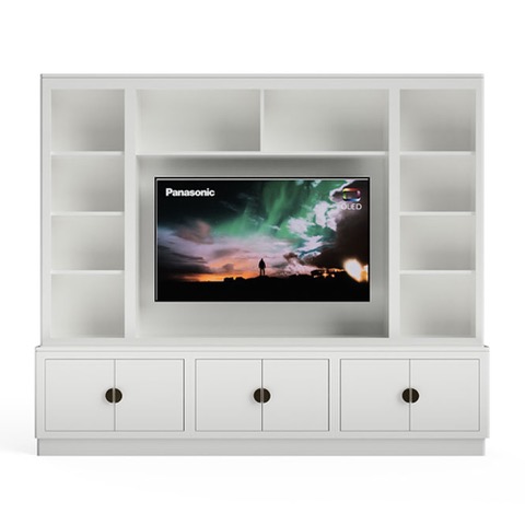 Pantone Media Wall Unit for 55″ TV 2.4m Con-Tempo Furniture 12