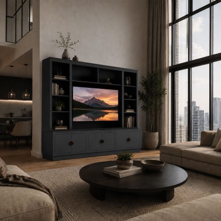 Pantone Media Wall Unit with Storage Con-Tempo Furniture