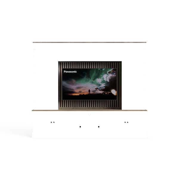 Henley Oak  & Painted Media Wall Unit Con-Tempo Furniture 7