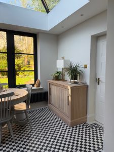 Bespoke oak sideboard
