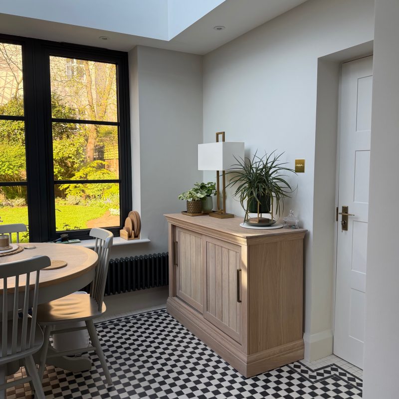 Bespoke oak sideboard