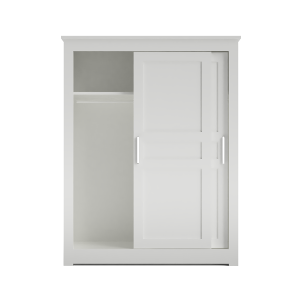 Zante 1.5m Painted sliding door wardrobe with Shelf Con-Tempo Furniture 5