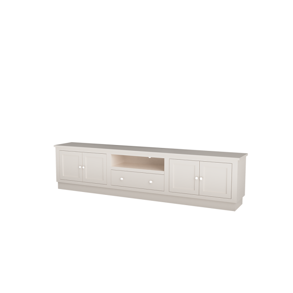 Vertu TV Media Unit with Storage & Drawer 2.4m Con-Tempo Furniture 5