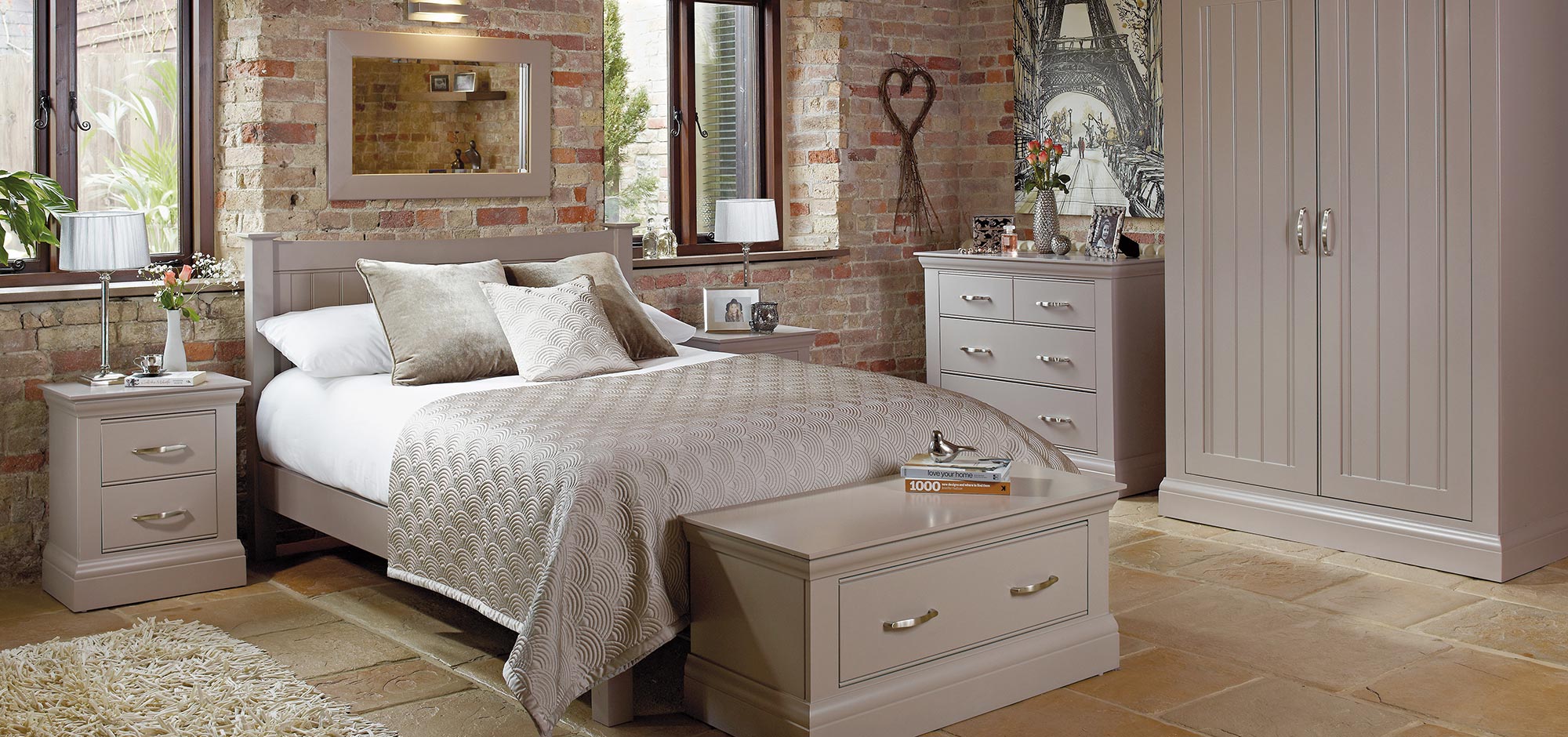 lusso painted bedroom furniture